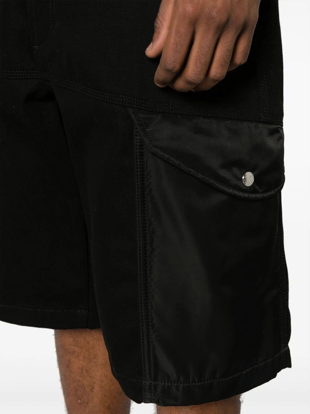 Alexander McQueen `Hybrid` Denim Shorts | spinnaker | REVERSIBLE