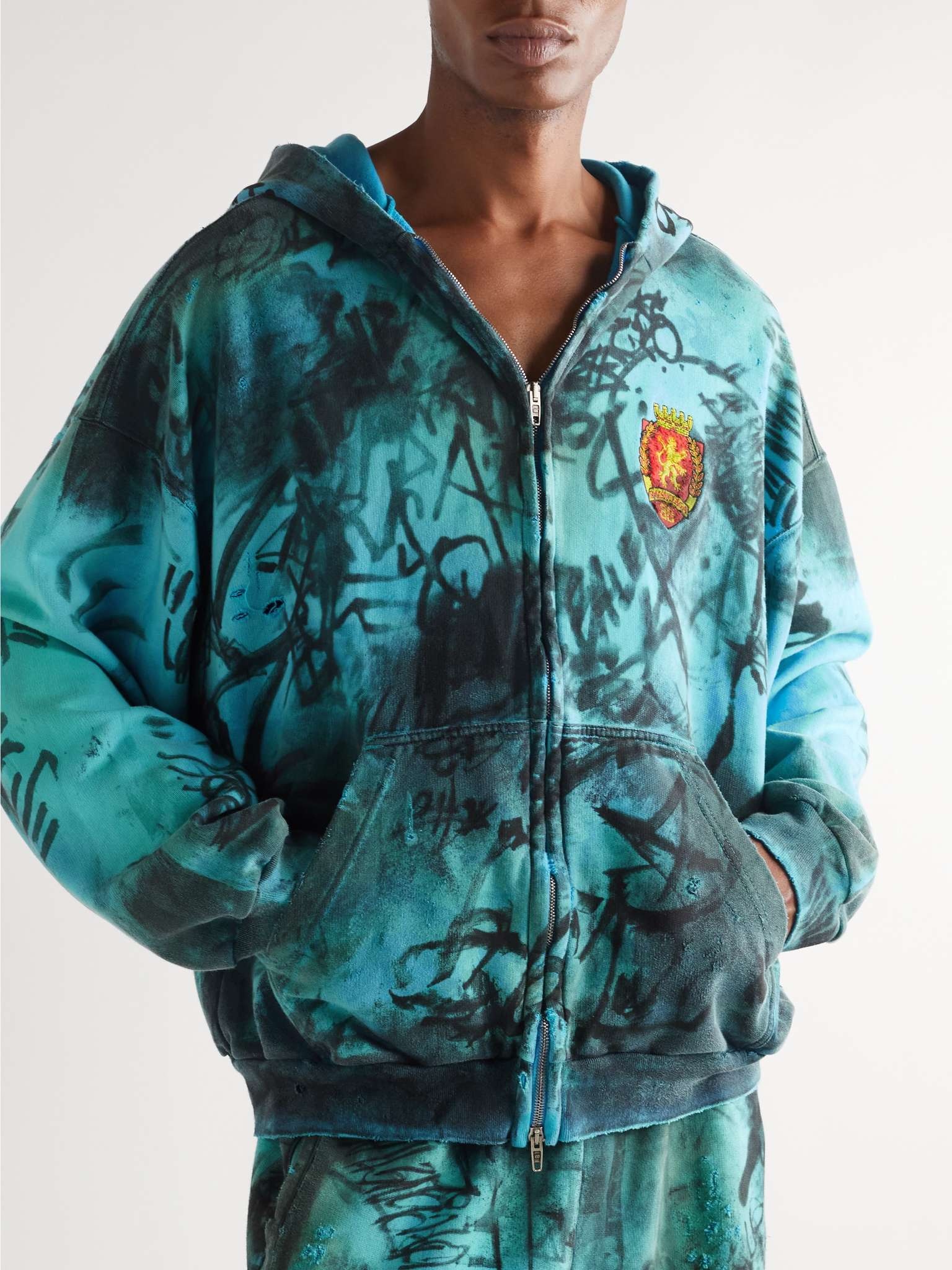 BALENCIAGA パーカー UNISEX バレンシアガ BALENCIAGA ロゴ刺繡スウェットパーカー 2023年