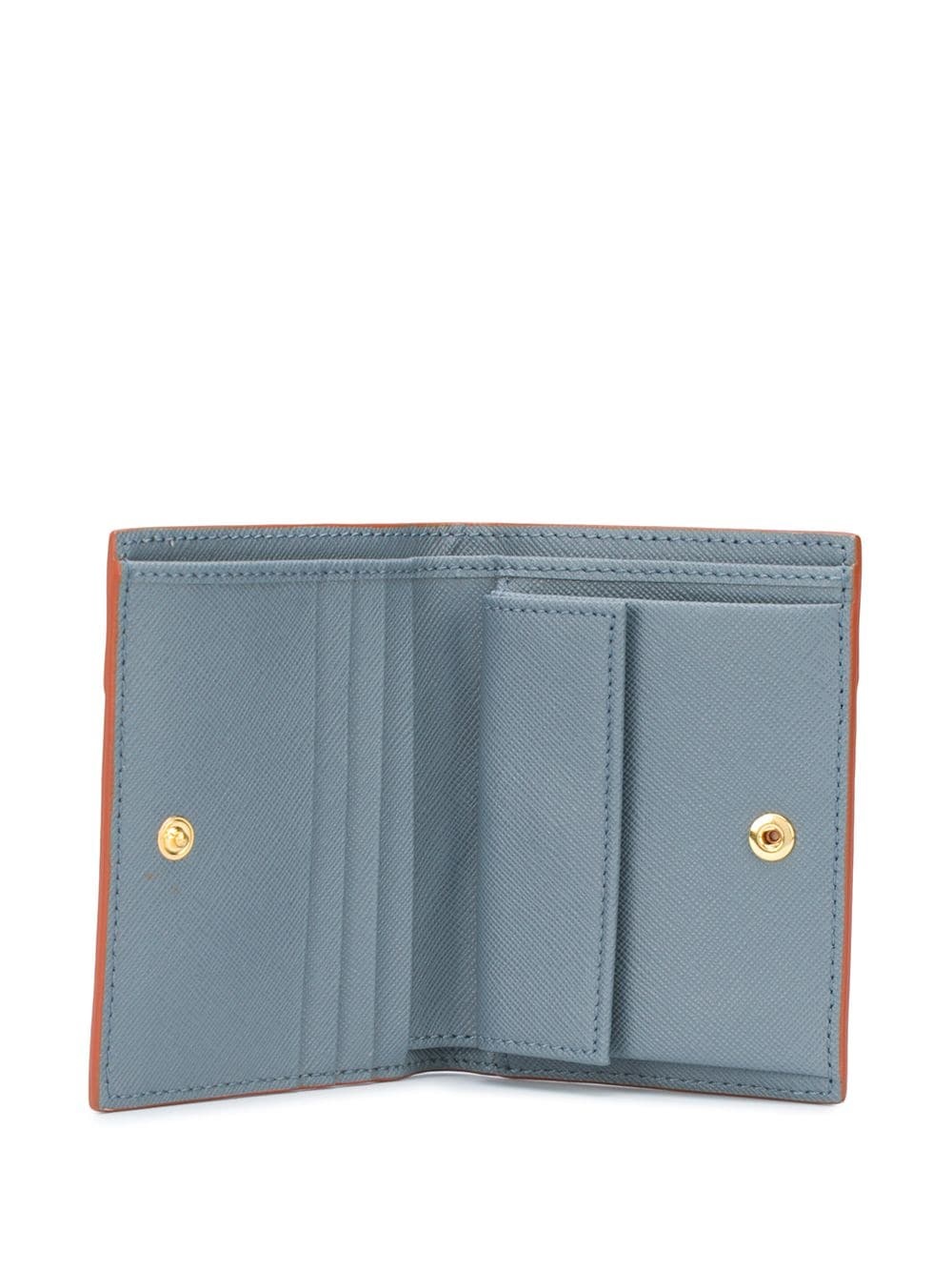 textured folding wallet - 3