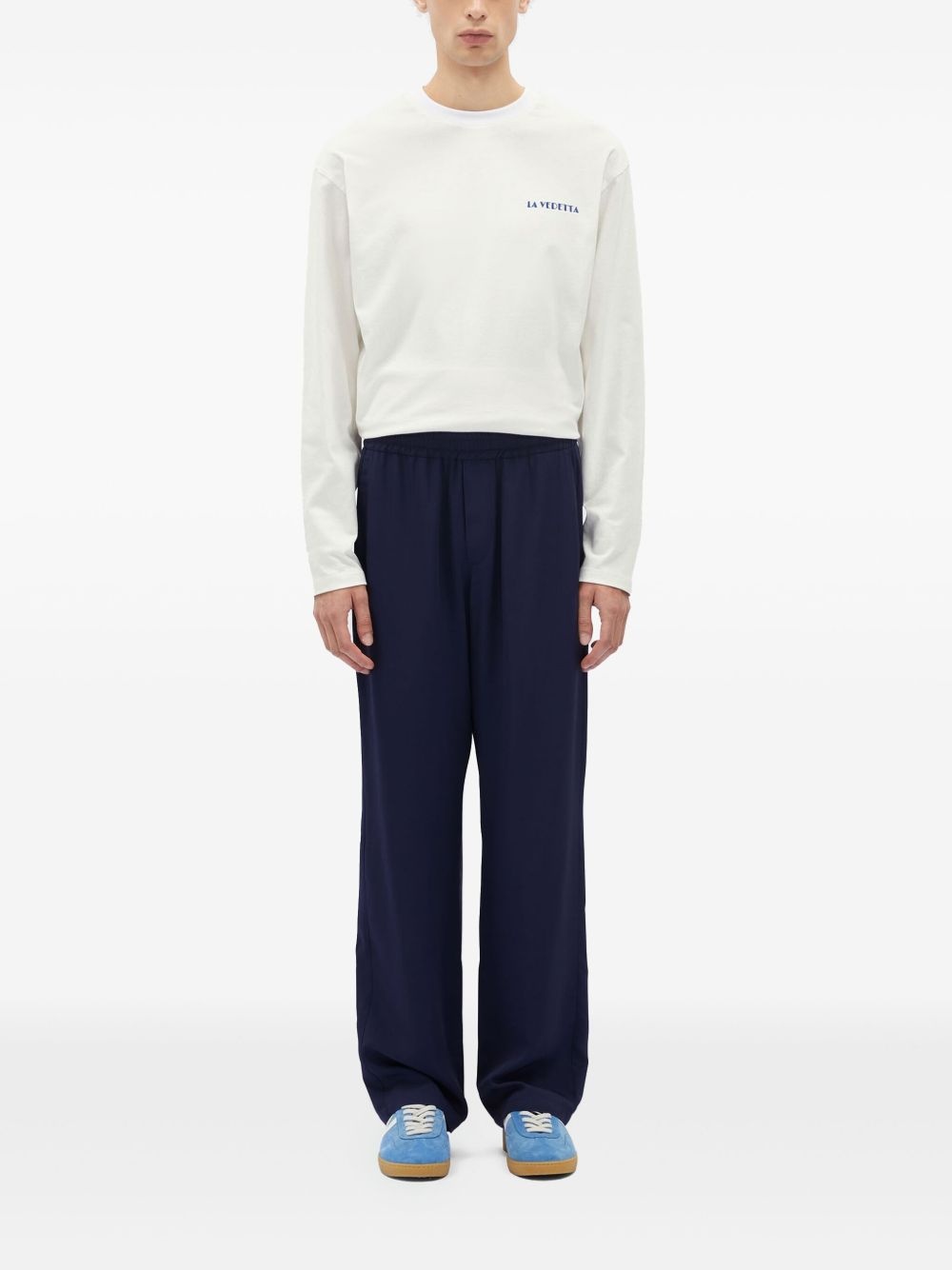 straight-leg trousers - 2