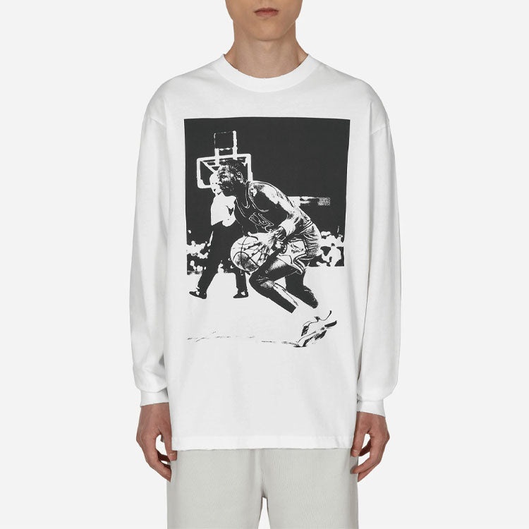 Air Jordan x union Crossover Round Neck Pullover 'White Black' DM2842-133 - 3