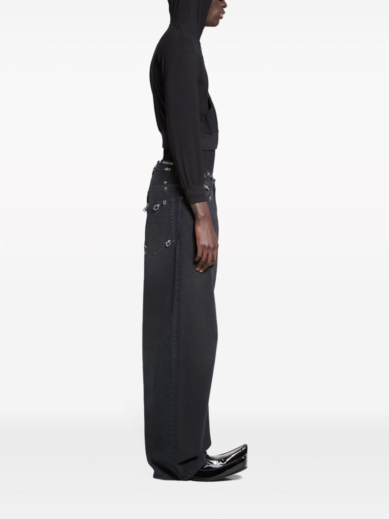mid-rise wide-leg jeans 3