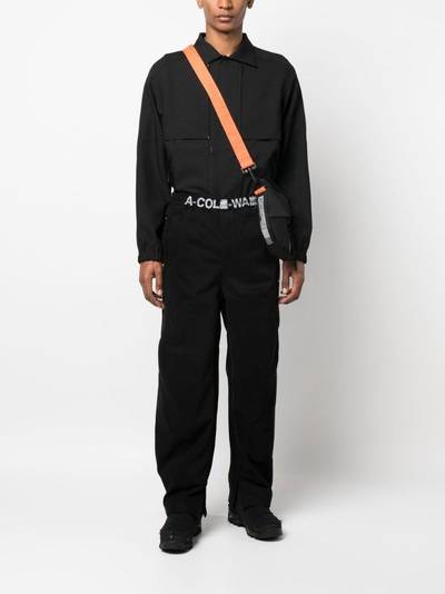 A-COLD-WALL* logo-waist drawstring trousers outlook