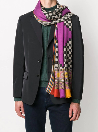 Etro geometric-print scarf outlook