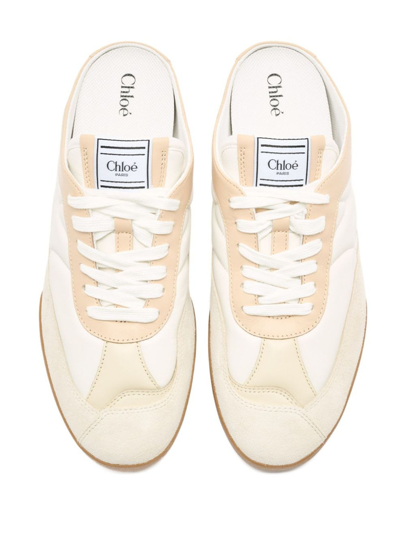 Chloé quilted suede sneakers outlook