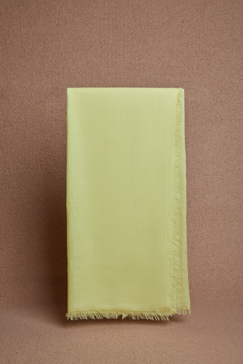 GABRIELA HEARST Botanical Dye Scarf in Cashmere outlook