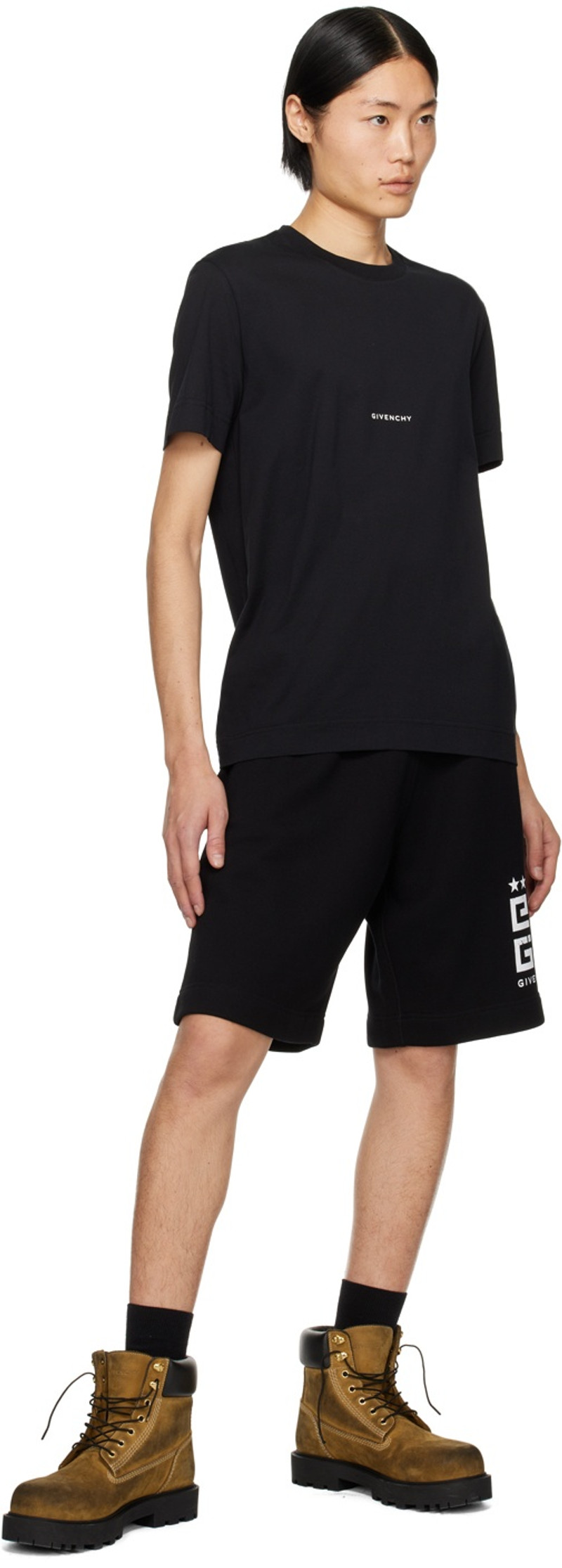 Black Drawstring Shorts 4