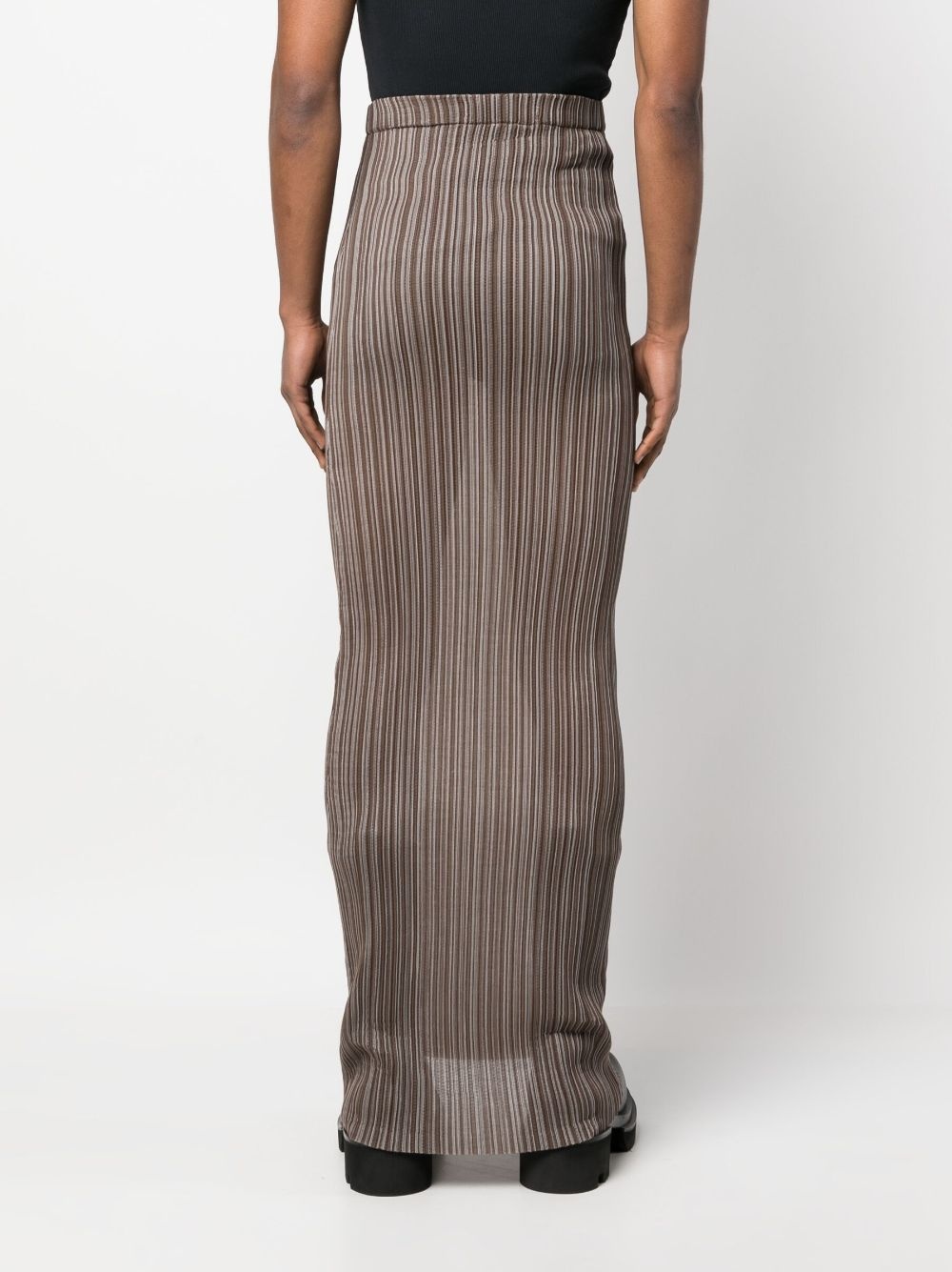 striped maxi skirt - 5