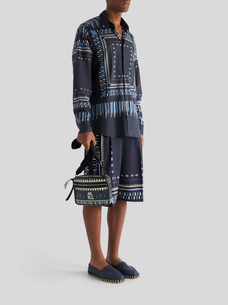 Etro PAISLEY SHOULDER BAG WITH BANDANA PRINT outlook