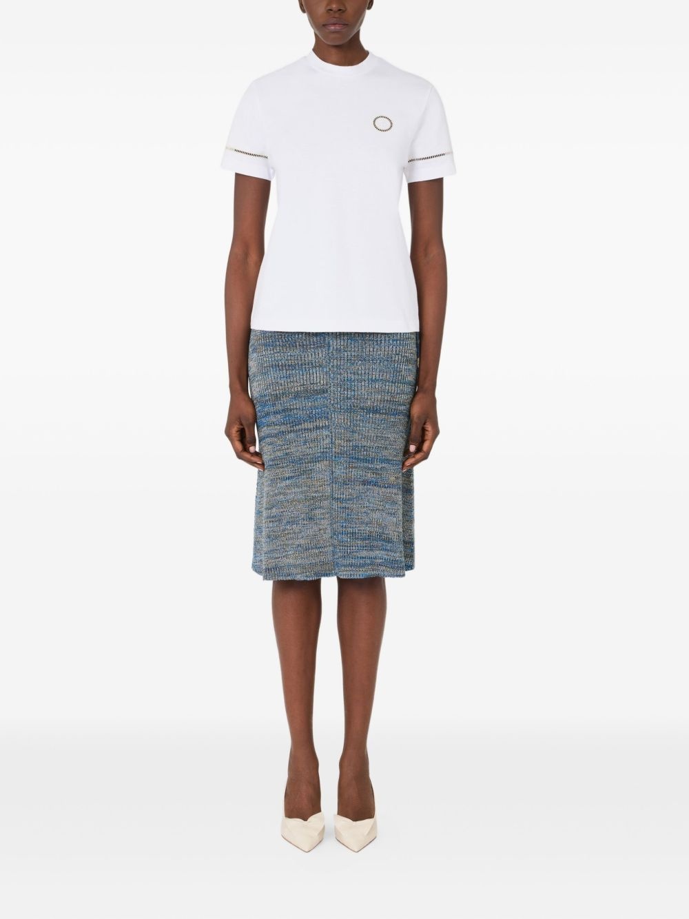 Ajour Sticker short-sleeves T-shirt - 2