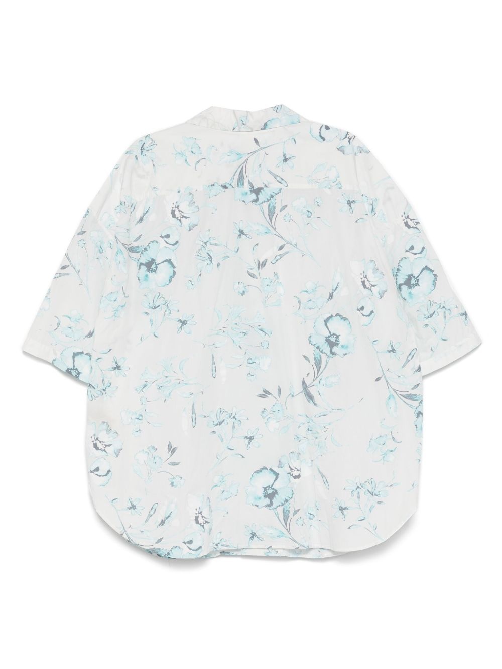 floral-print shirt - 2