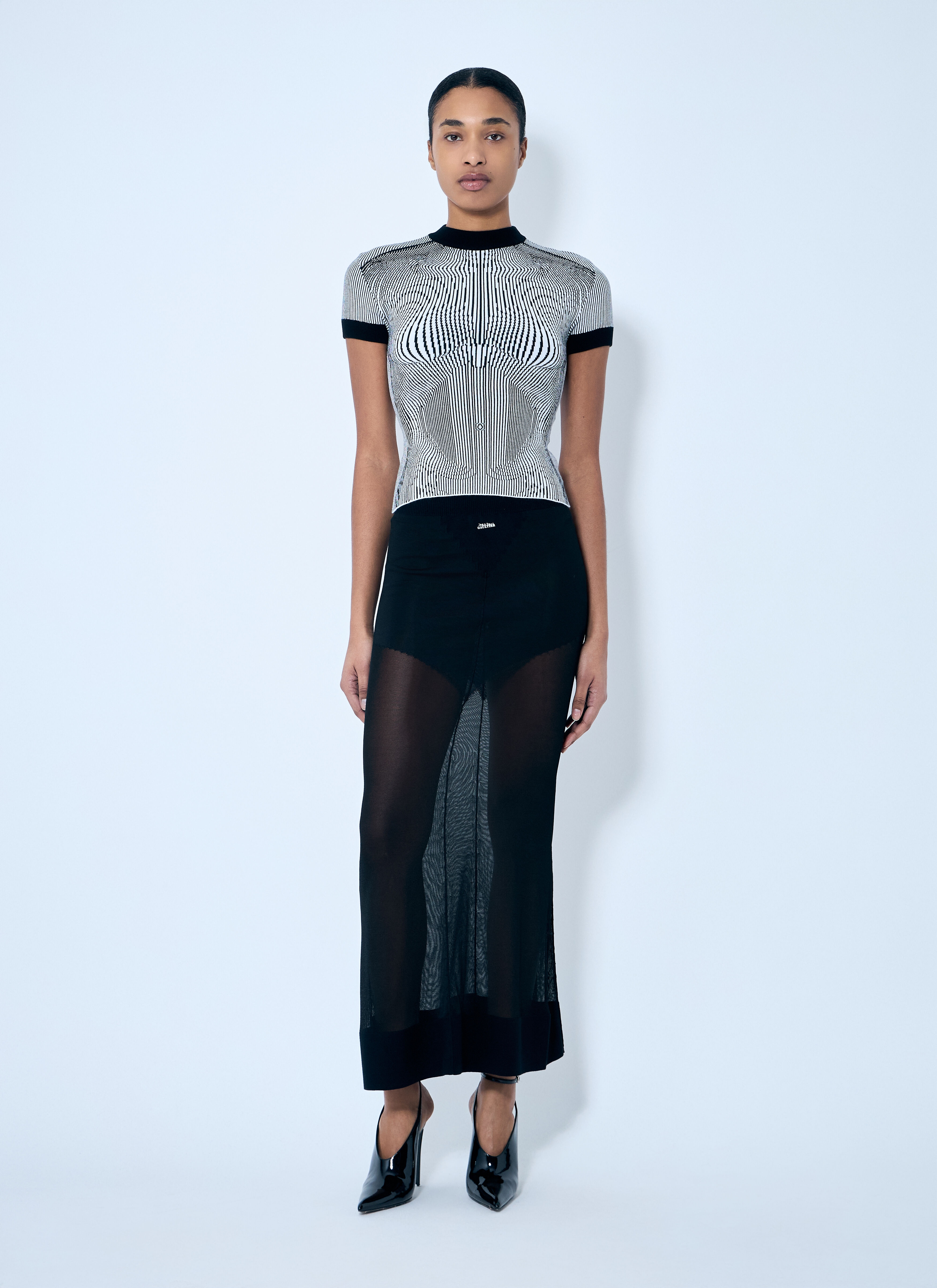Knit Maxi Skirt - 2