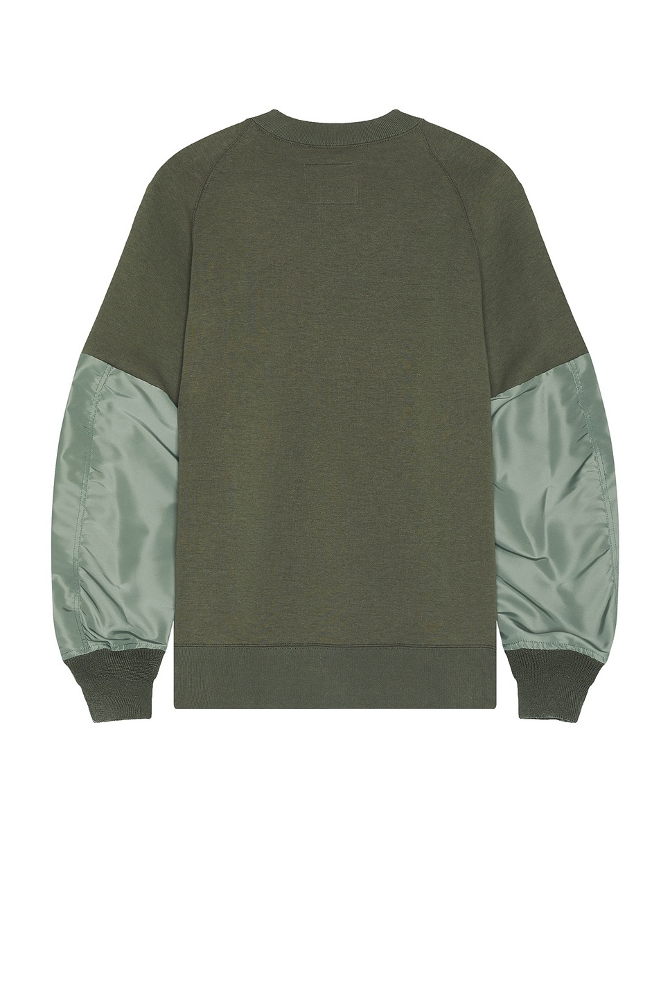 Nylon Twill & Sponge Sweat Pullover - 2