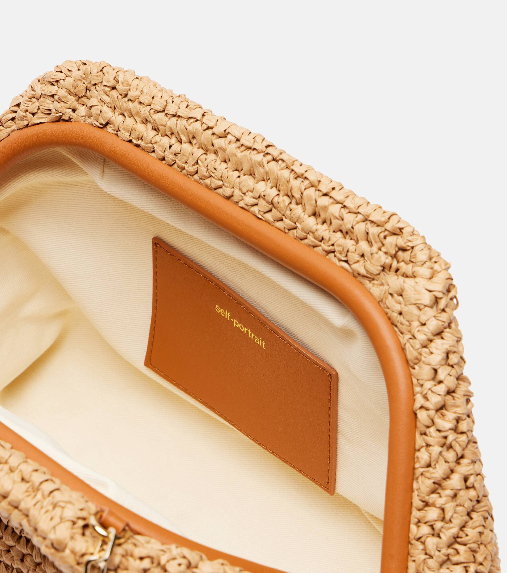 Bow Small woven shoulder bag - 3