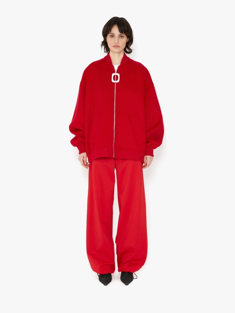 zip-front bomber jacket - 2