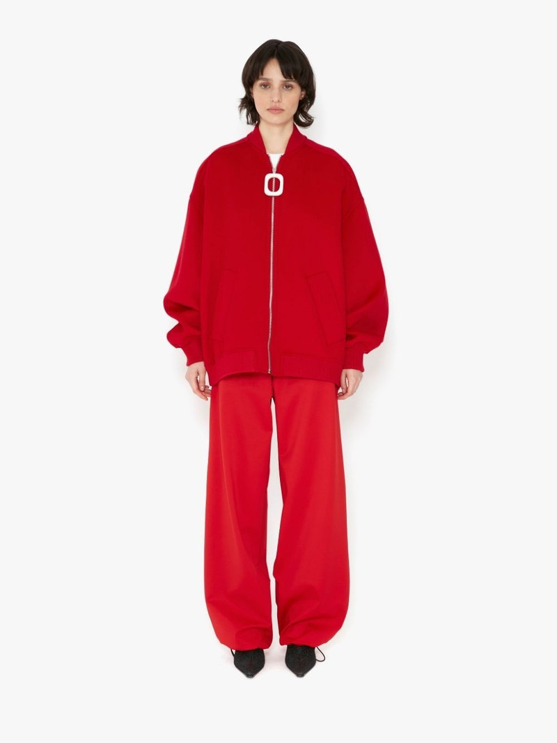 JW Anderson zip-front bomber jacket outlook