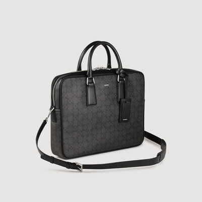 Sandro Square Cross briefcase outlook