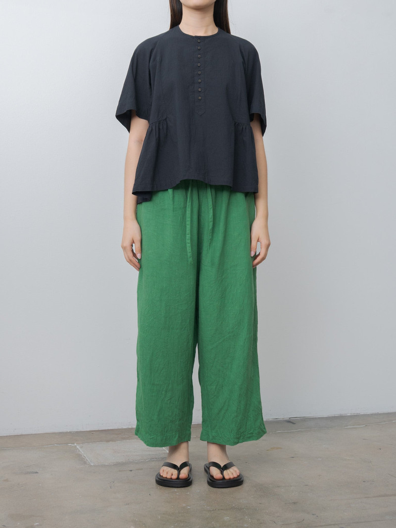 ICHI Antiquités Co/Li Shirt - Black outlook
