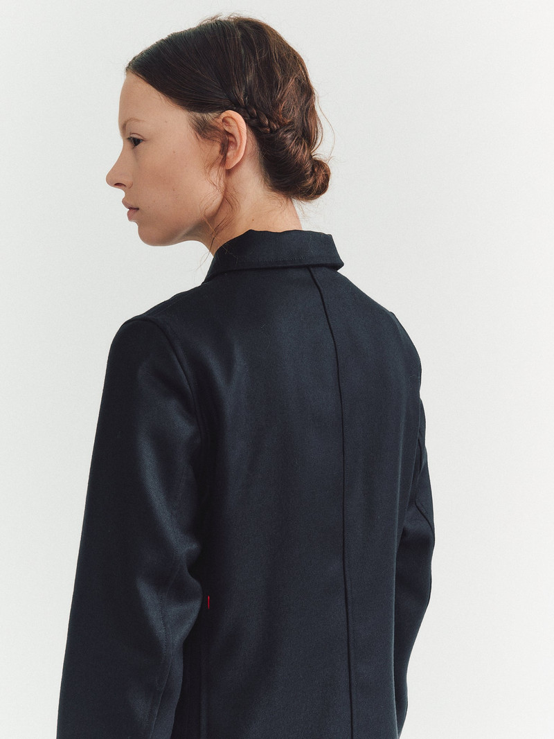 INES JACKET - FLANEL - NAVY 5
