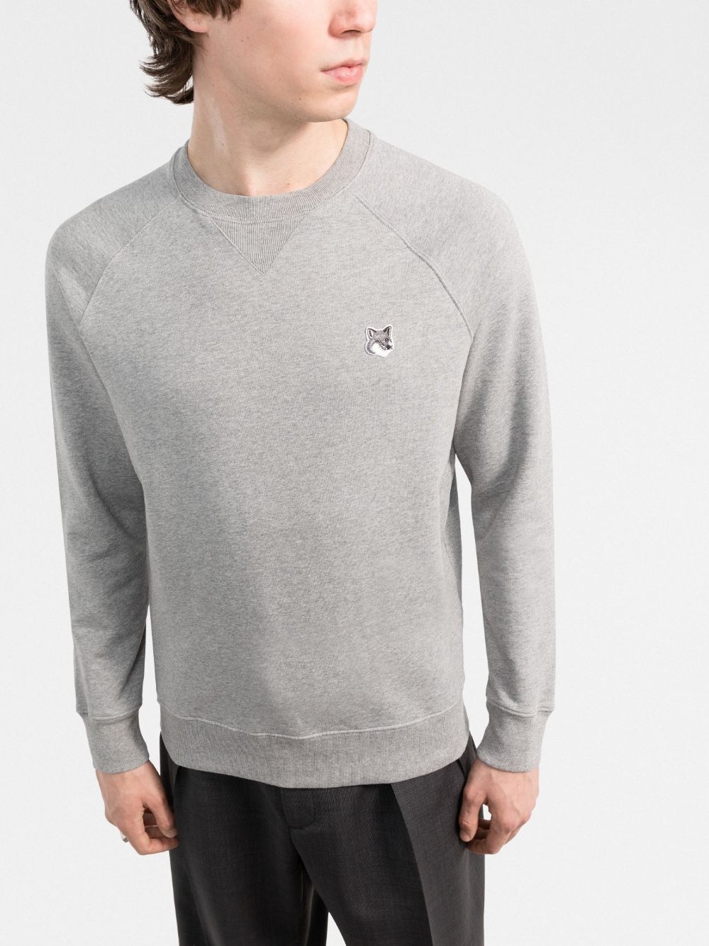 Chillax Fox crew-neck sweatshirt - 3