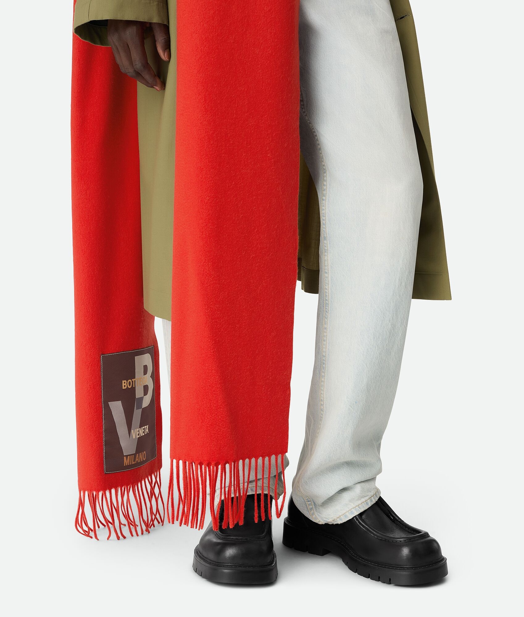 Large Cashmere Scarf - 5