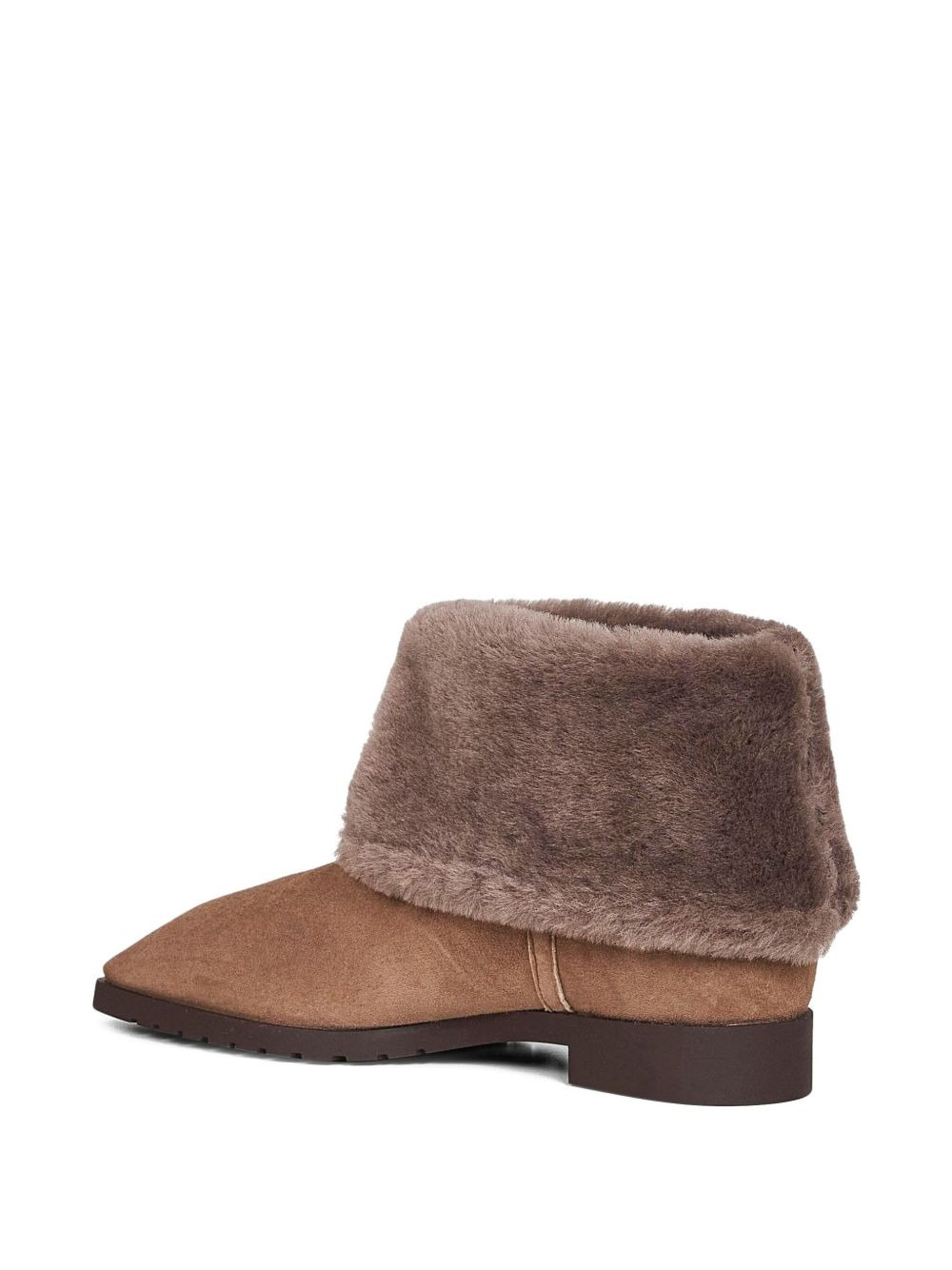 shearling-cuff boots - 3