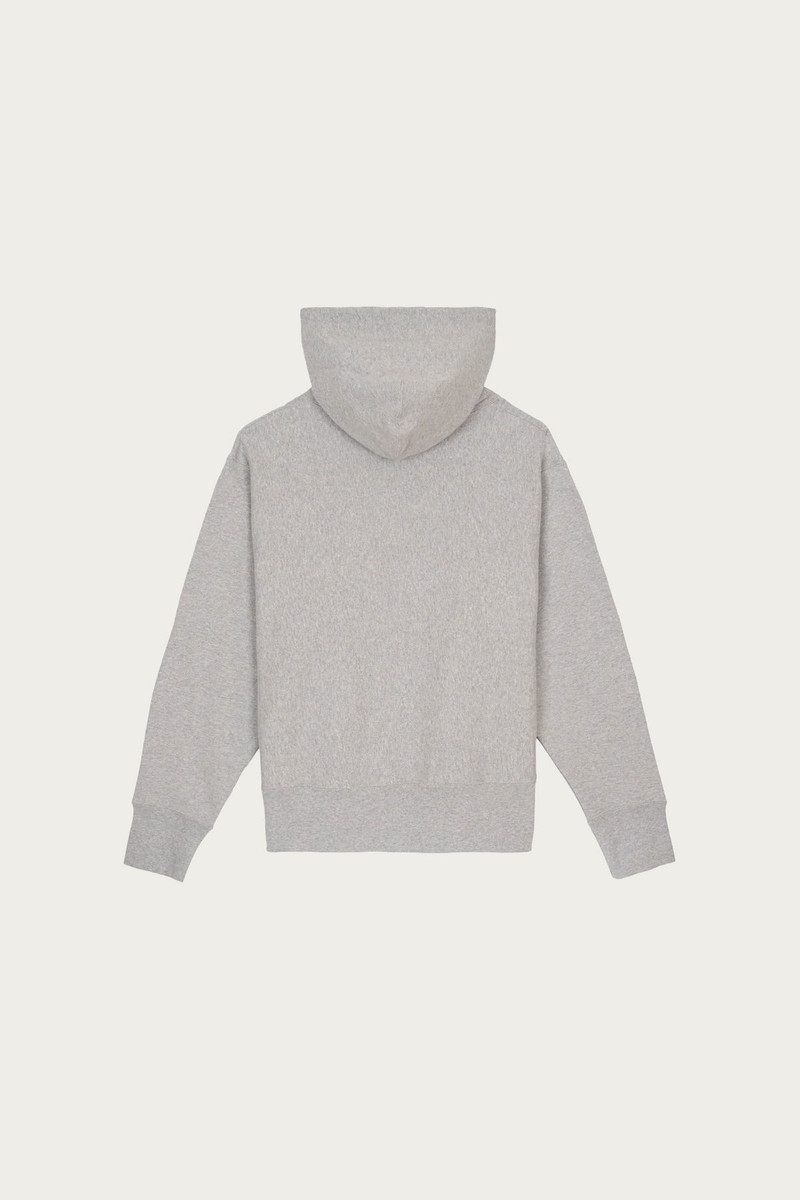 BRAIN DEAD Brain Dead x Brooks Brothers California Logo Hoodie - Heather Gray outlook