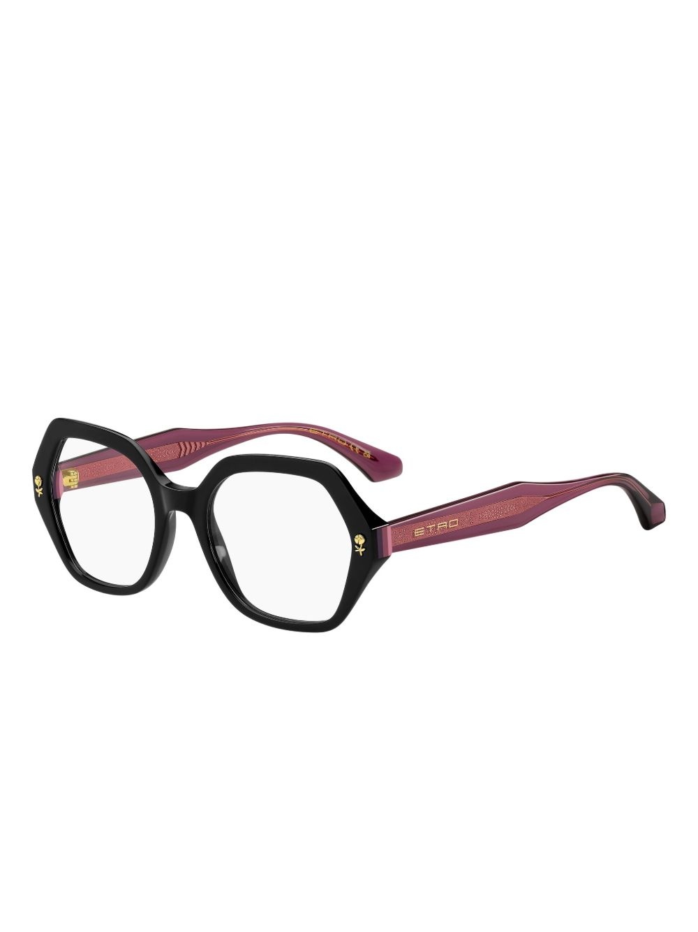 geometric-frame glasses - 2