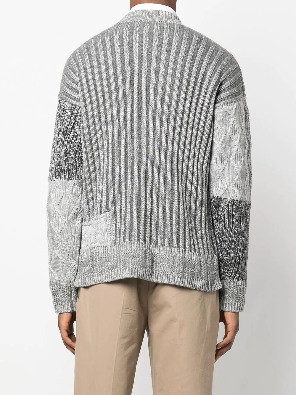 cable-knit jumper - 4