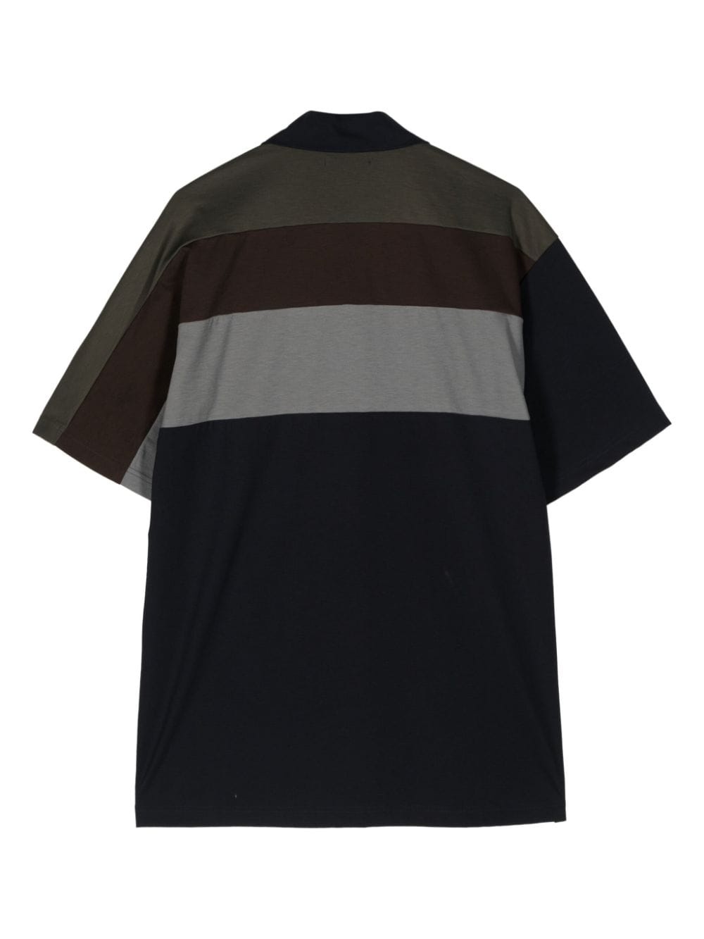 panelled colour-block polo shirt - 2