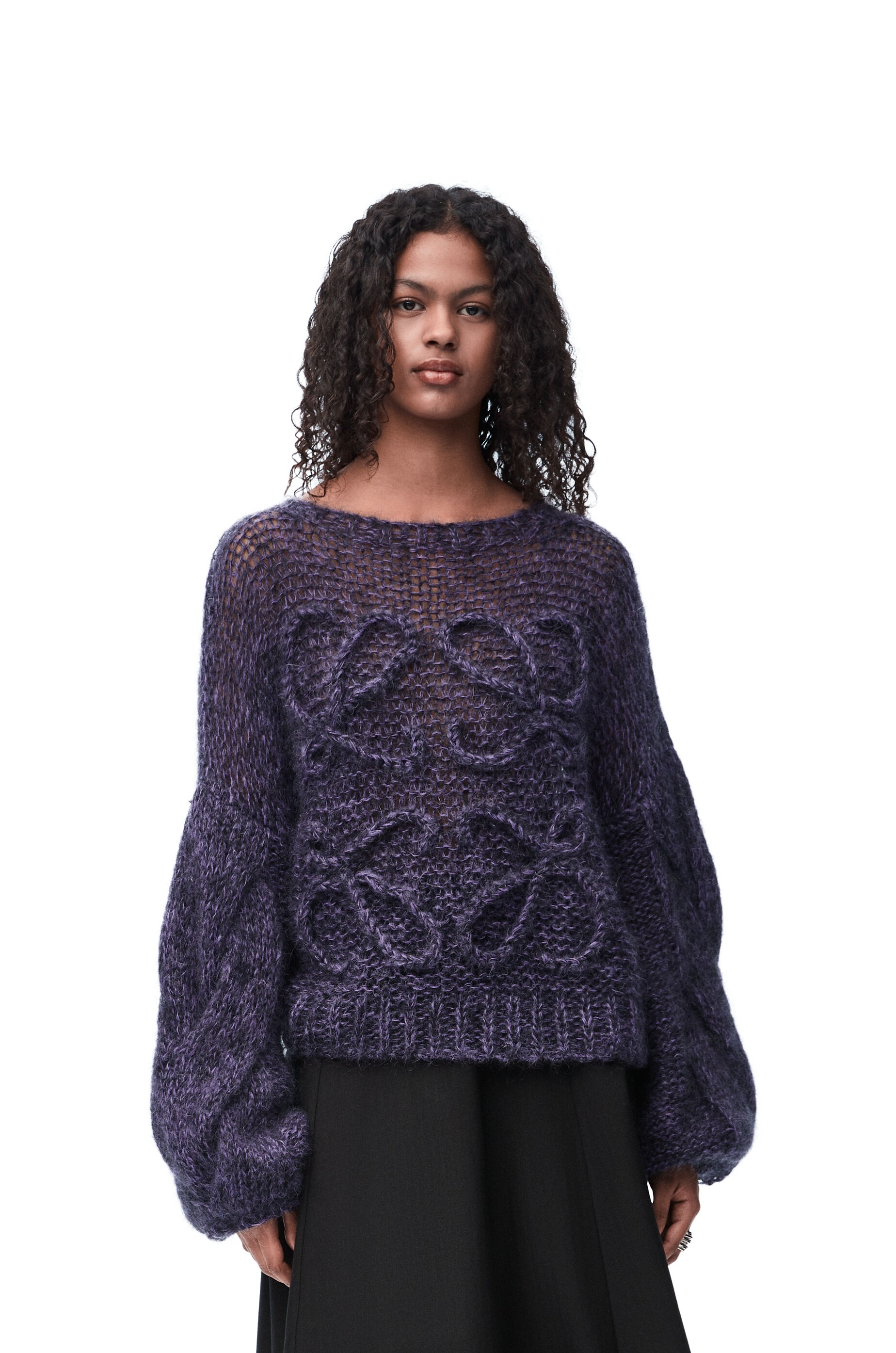 Anagram sweater in mohair blend - 3