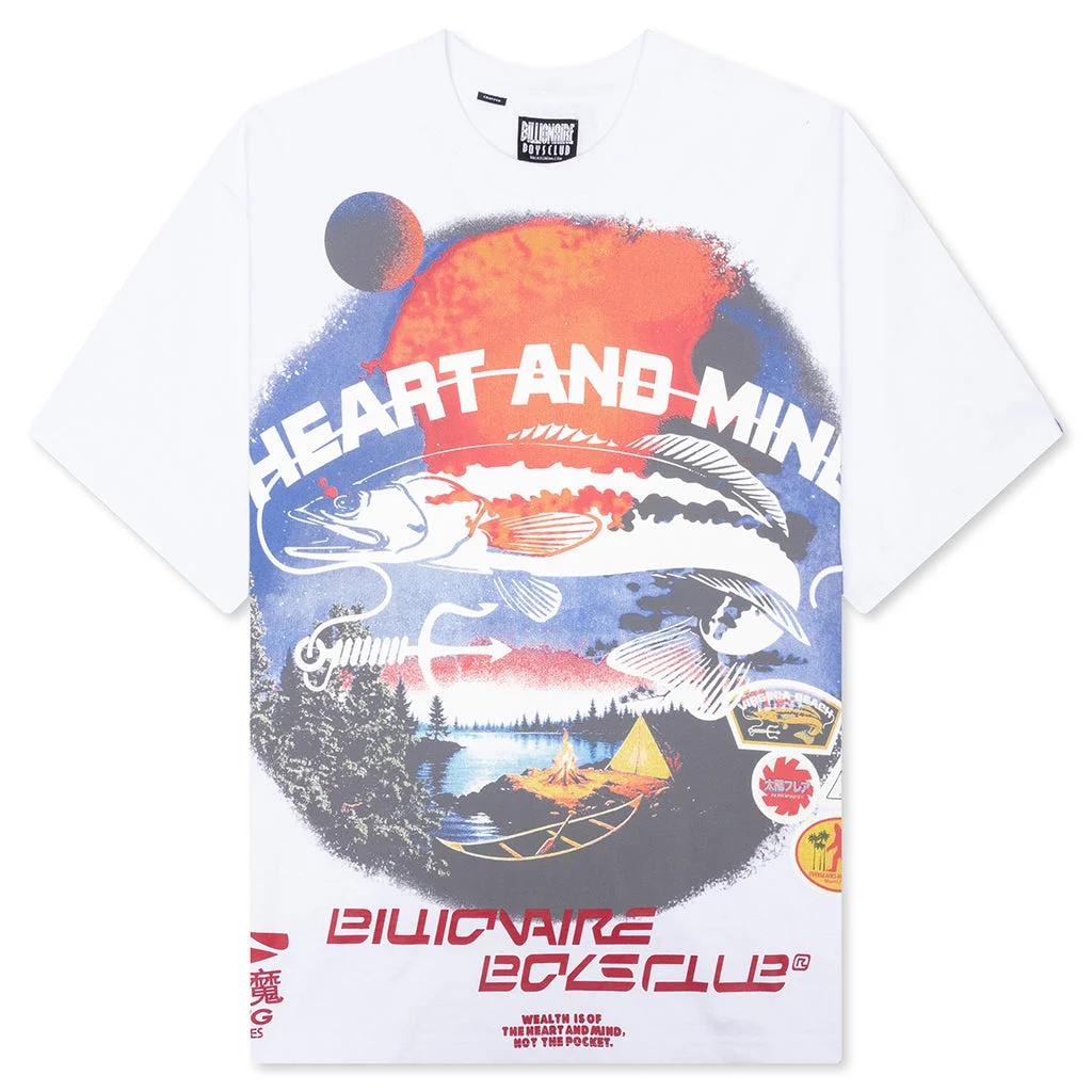 HOOK S/S TEE - WHITE - 1