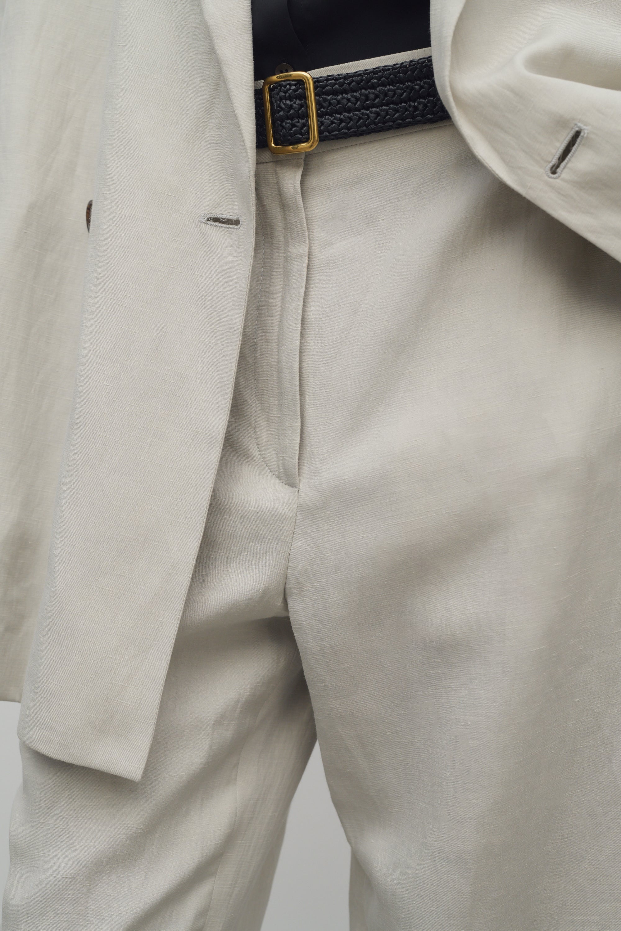 Noxy Pant in Silk and Linen - 6