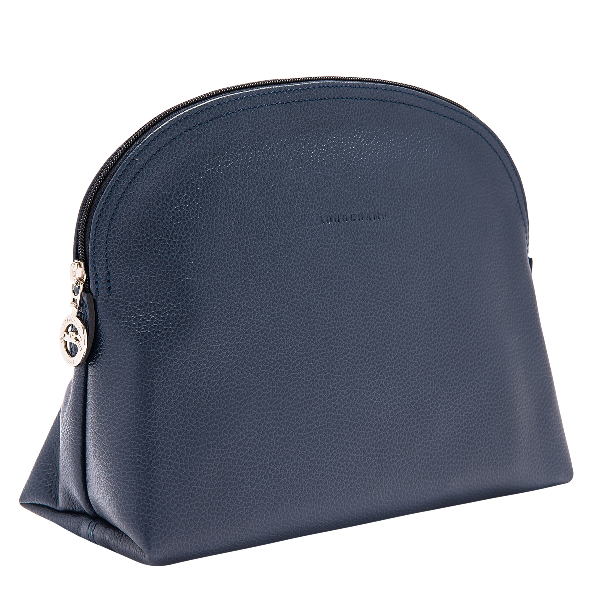 Le Foulonné Toiletry case Navy - Leather - 2