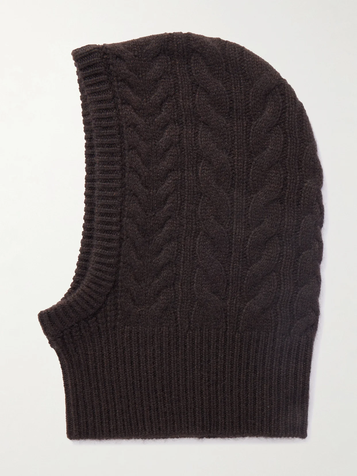 Ylda Cable-knit Cashmere Balaclava - 1