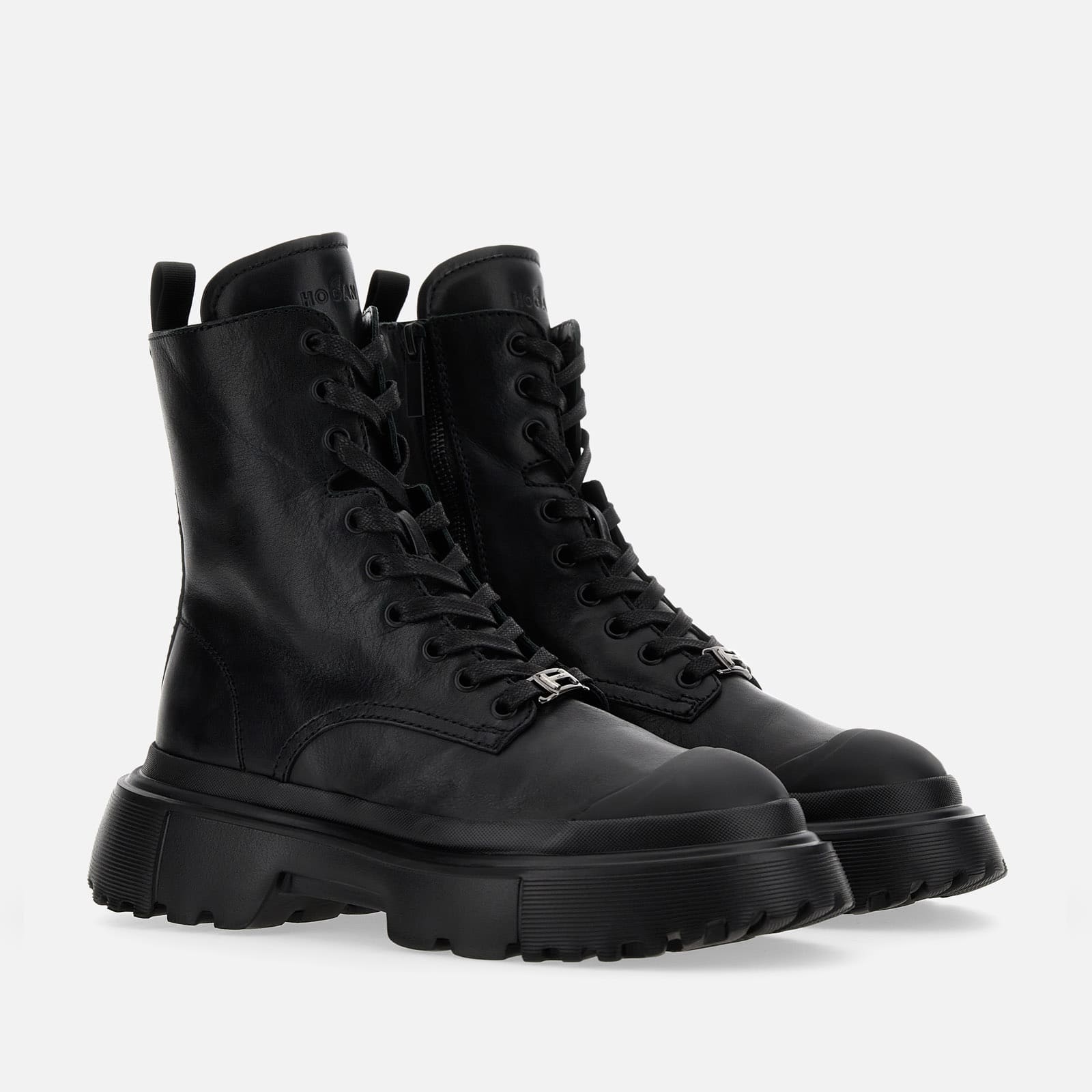 Combat Boots Hogan H619 Black - 2