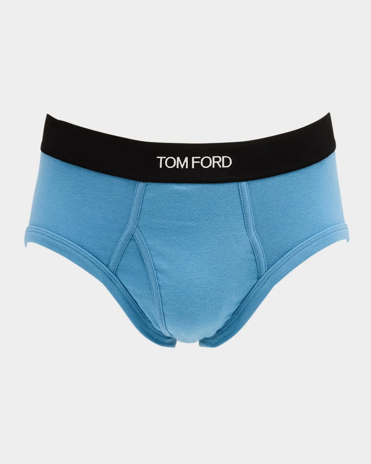 Men's Jacquard Logo Cotton Briefs - 1