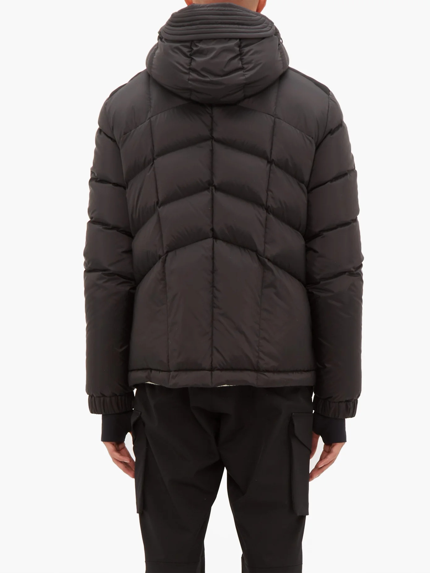 Arnensee tricolour-trim quilted down ski jacket - 5