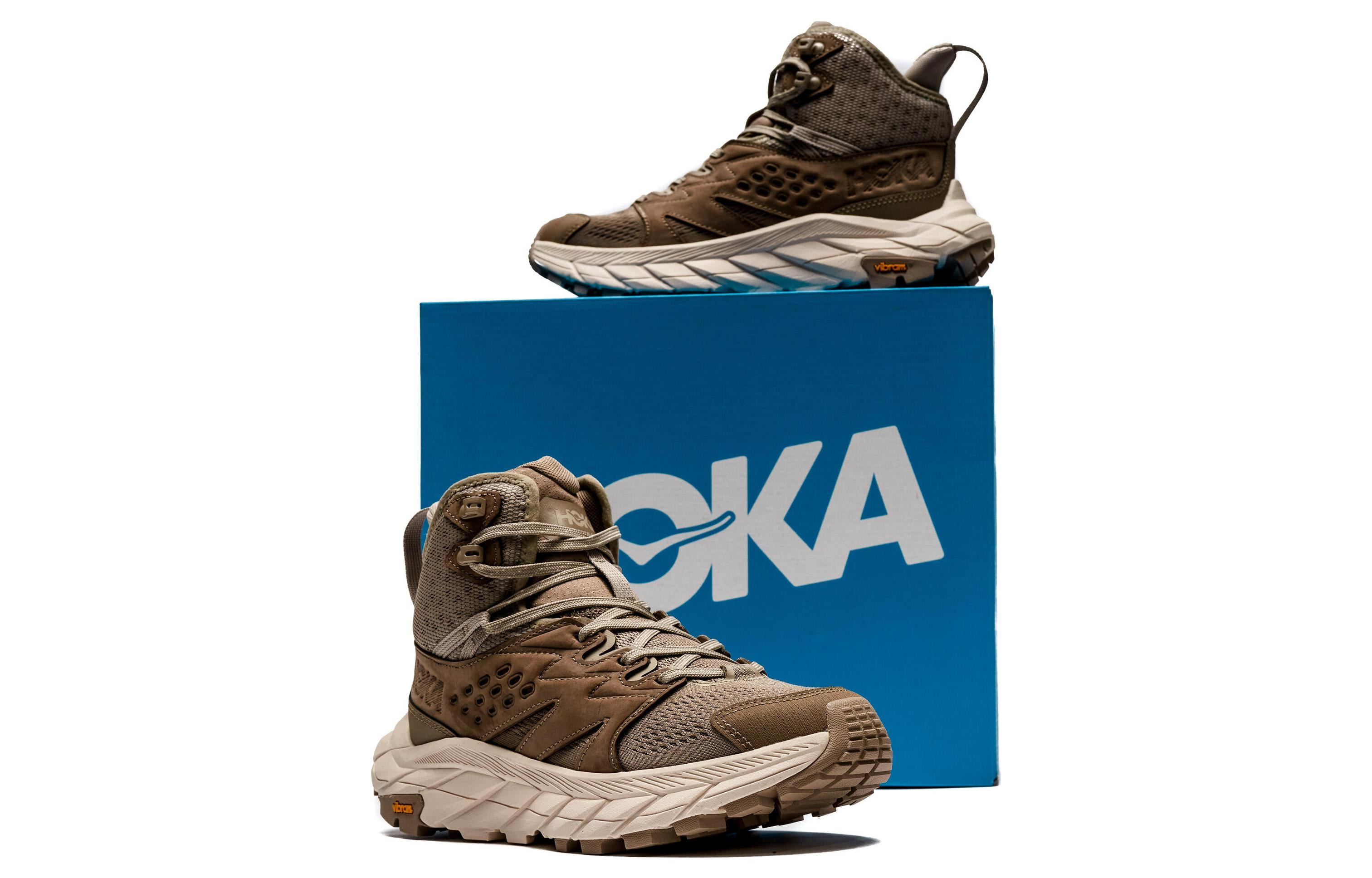 (WMNS) HOKA ONE ONE Anacapa Breeze Mid 'Dune Eggnog' 1134506-DEGG - 6