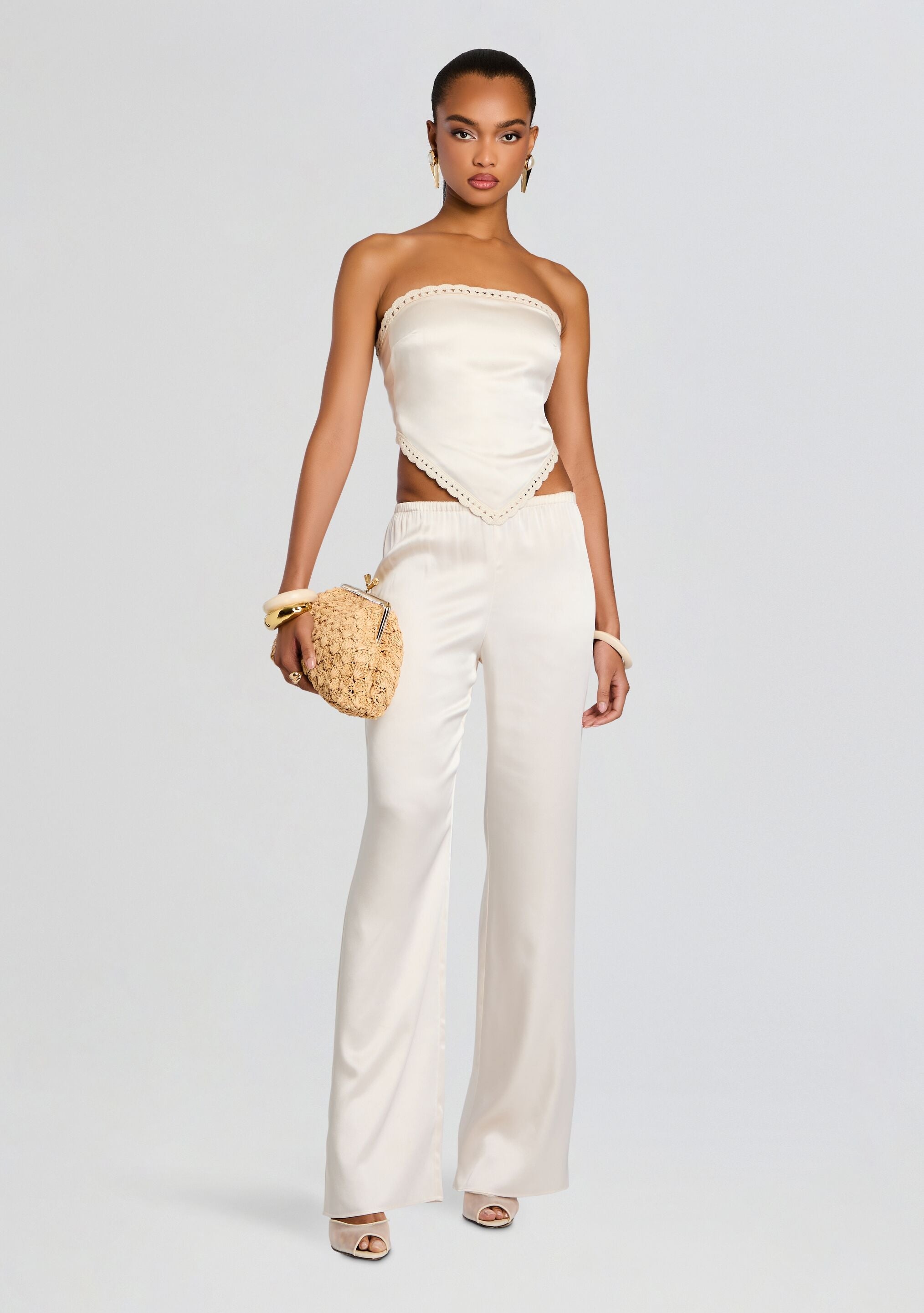 VIVA SATIN PANT - 5