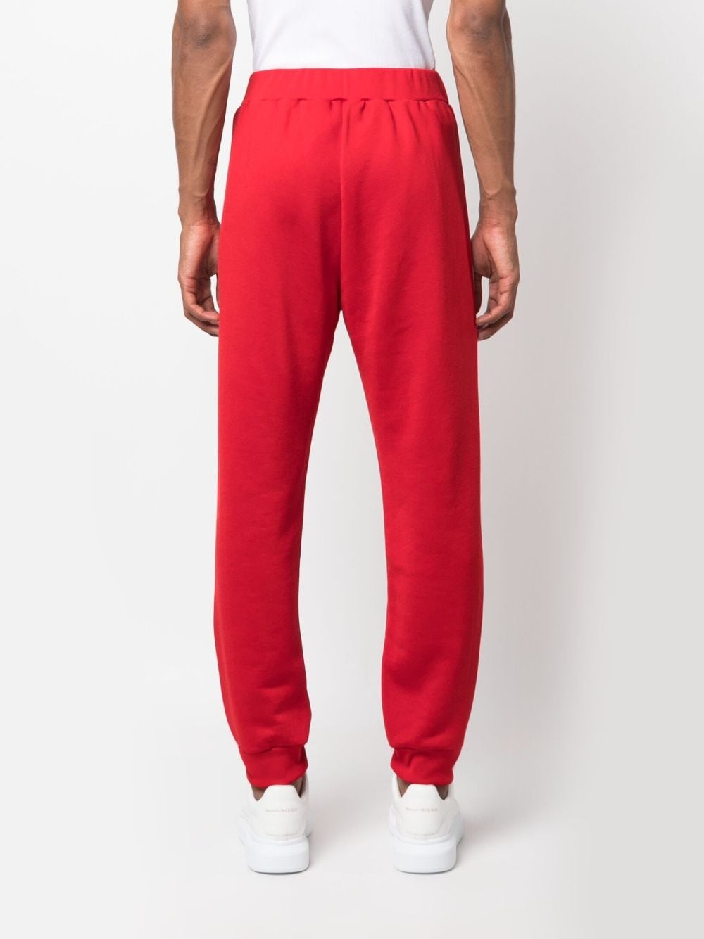striped cotton-blend track pants - 4