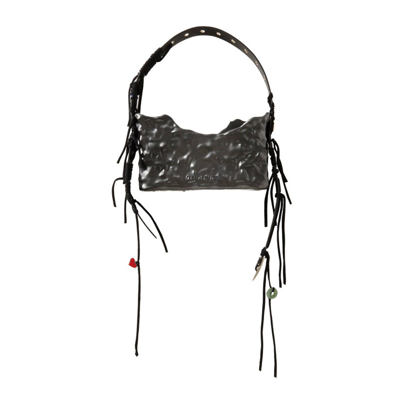 GOAT Exclusive for Manifesto Ottolinger Signature Baguette Bag 'Metallic Stone' 1