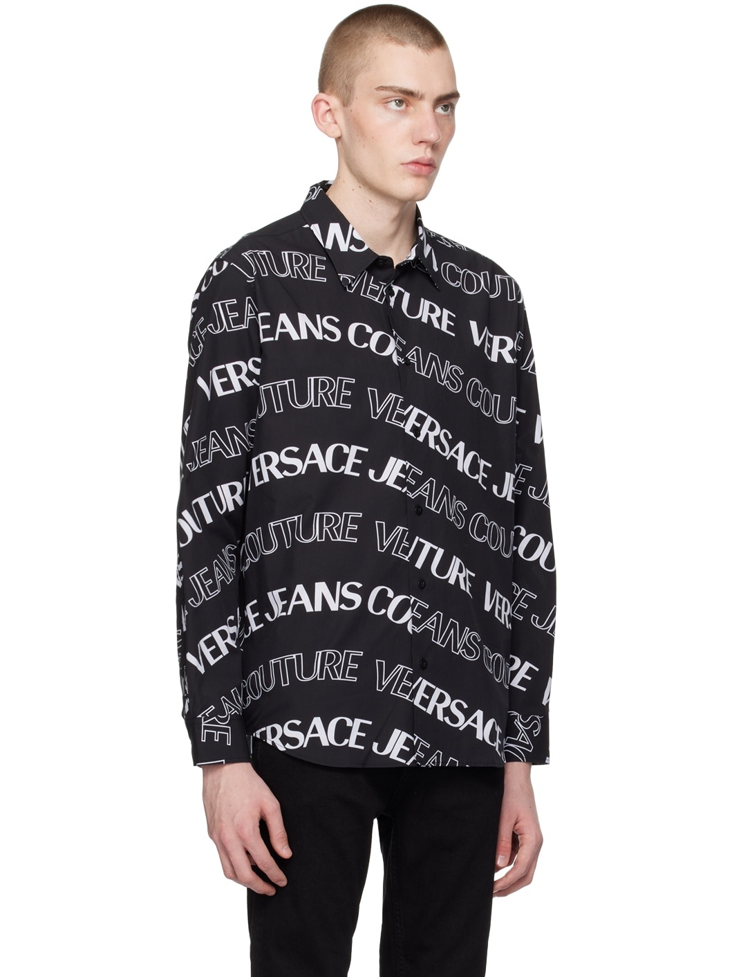 Black Logowave Shirt - 2