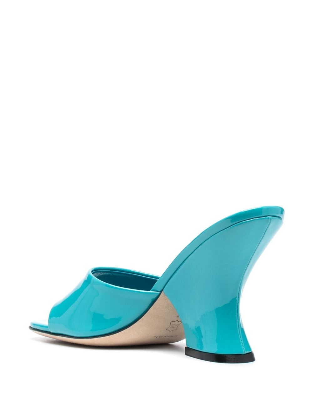 Tais 85mm patent-leather mules - 3