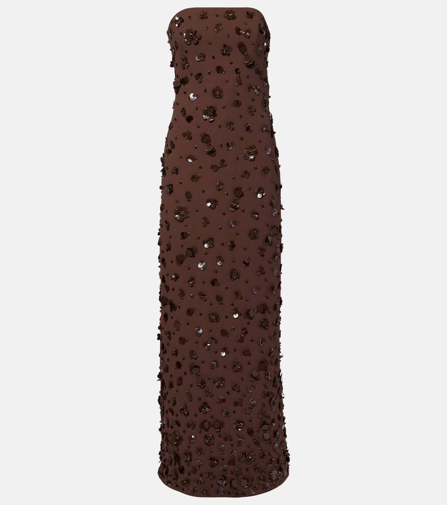 Serafina embellished bustier gown - 1