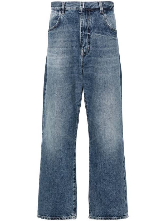 Denim Straight Pants BM51E35Y99 415 INDIGO BLUE - 2