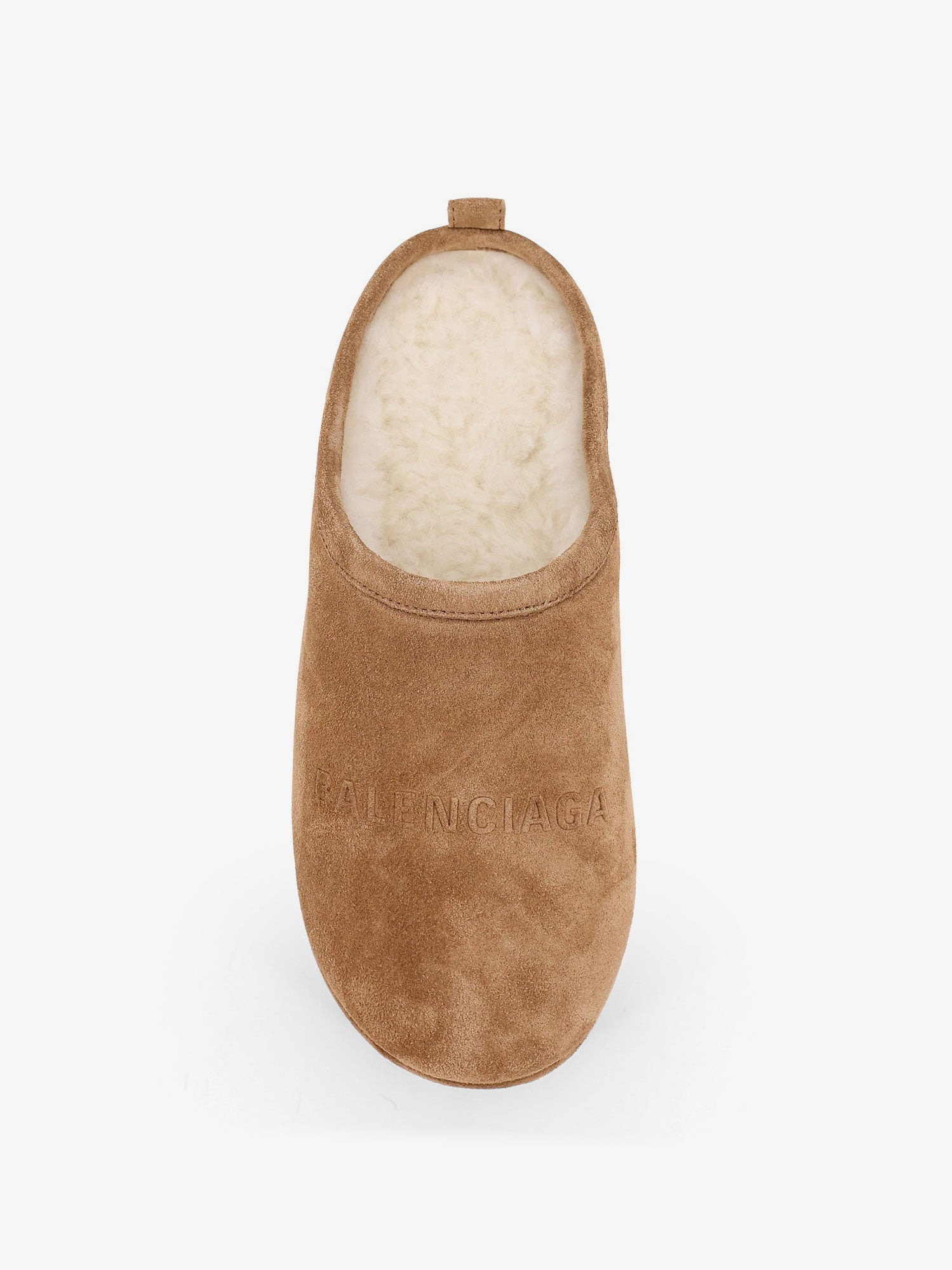 Alaska Soft Suede Mule With Plateau - 5