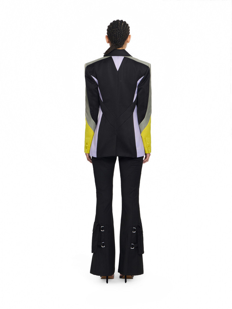 Duchesse Col Block Blazer 4