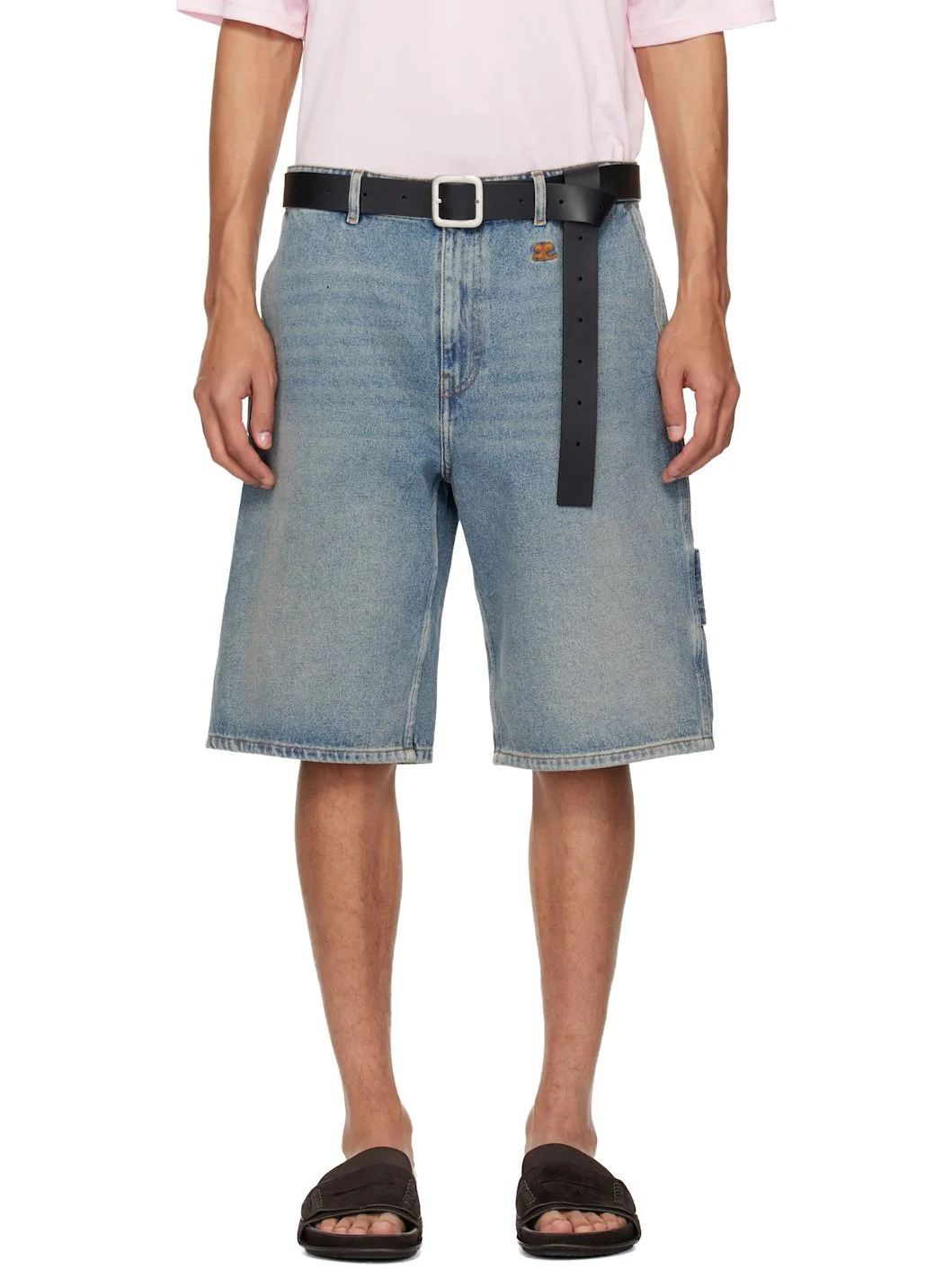 Blue Hammer Denim Shorts - 1