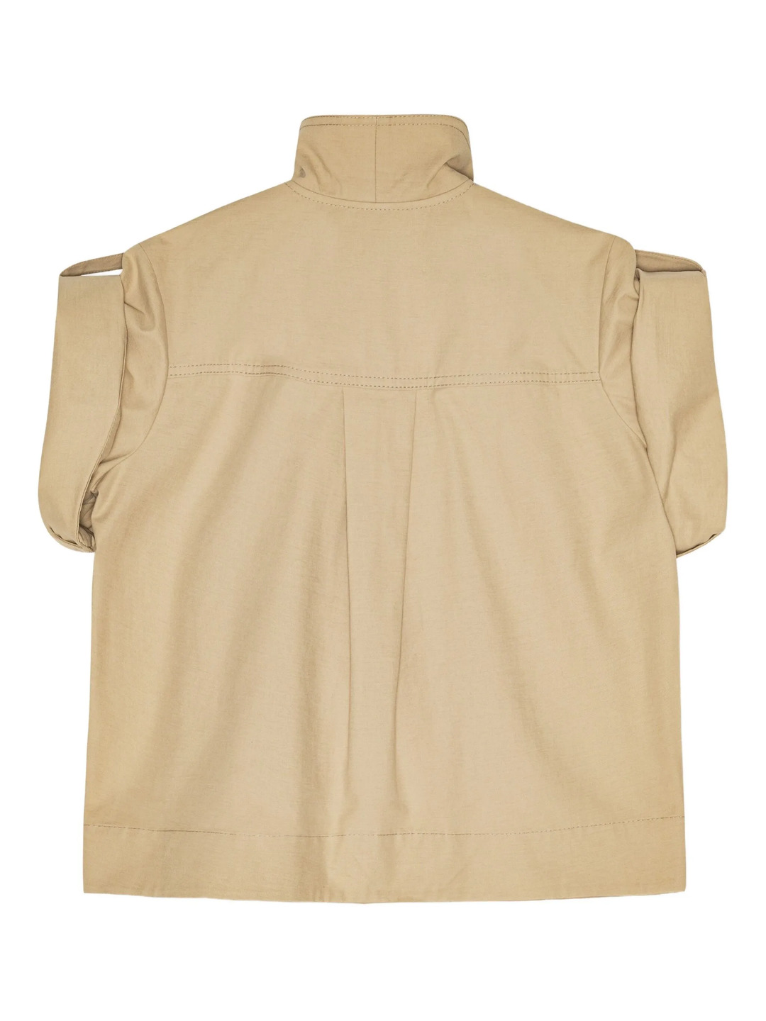 Classic Summer Suiting Cowl Neck Blouse - 3